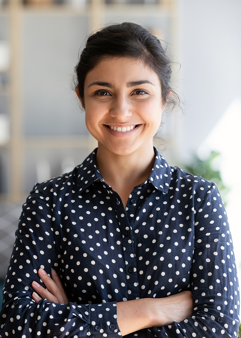 Young Woman Smiling