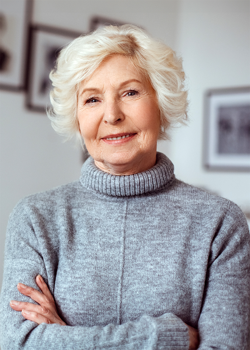 Mature Woman Smiling